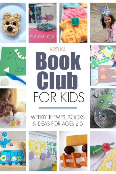 Virtual Book Club for Kids Activity Ideas Roundup