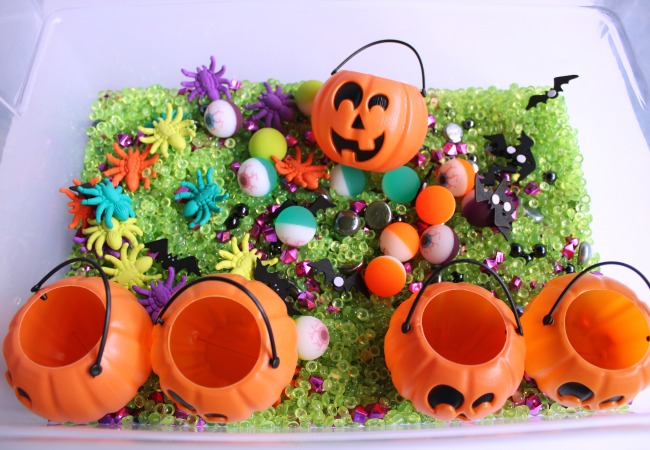 Halloween Inspired Sensory Tray