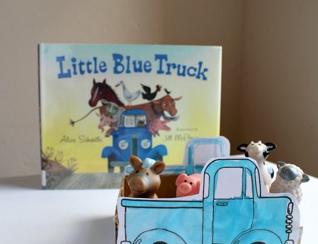 Little Blue Truck Creative Play Idea and Craft