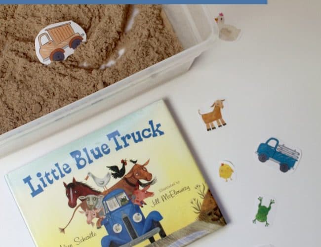 Magnetic Farm Activity to go along with the book Little Blue Truck