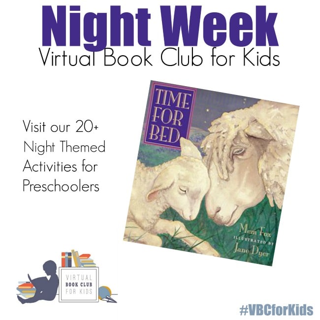 Night Theme Virtual Book Club for Kids 