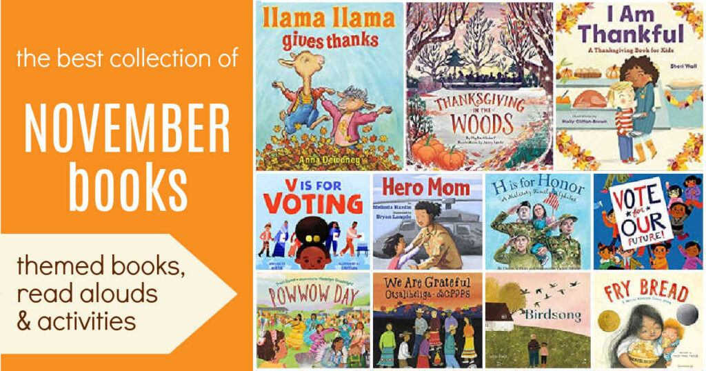 November Themed Books for Kids