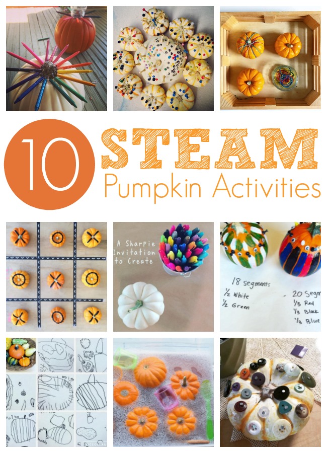 Pumpkin STEAM Activities for Kids