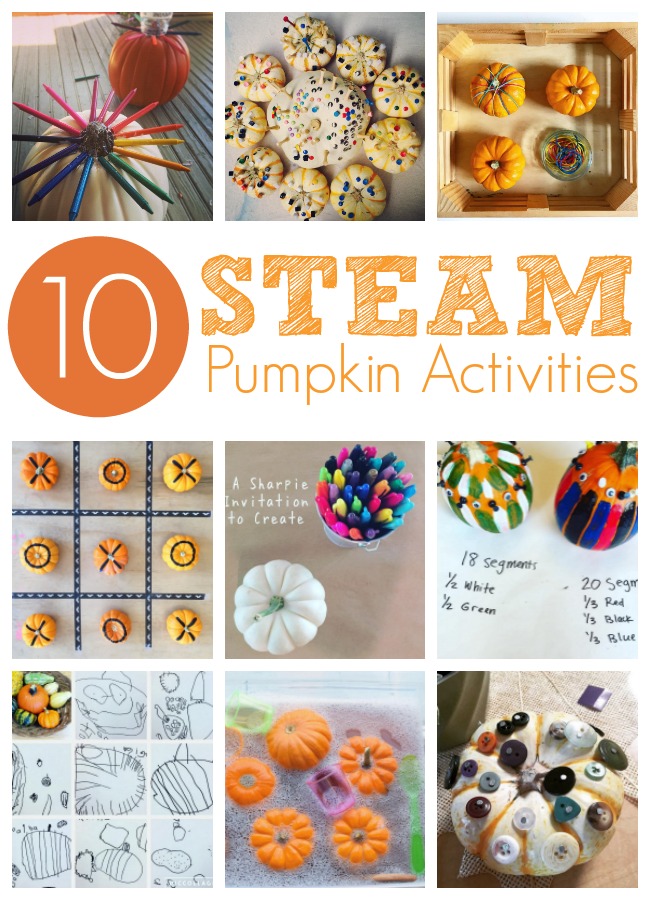 Pumpkin STEAM Activities for Kids 