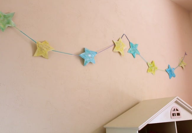 Star Garland for childs bedtime light