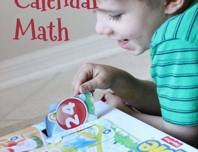 Learn Math with Holiday Advent Calendars