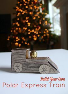 Building a Moving Polar Express Train Ride with Preschoolers