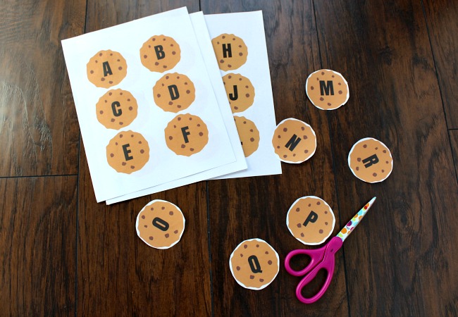 Cookie Alphabet Themed Game for Kids