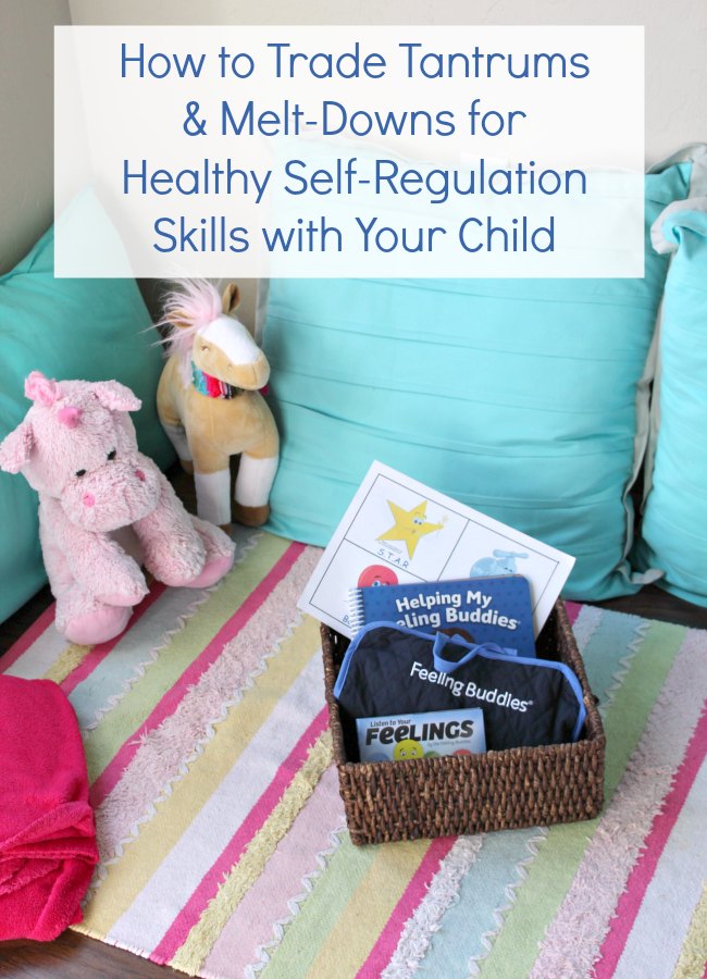 How to Trade Tantrums and Melt Downs for Healthy Self Regulation Skills with Your Child using Feeling Buddies for Families from Conscious Discipline