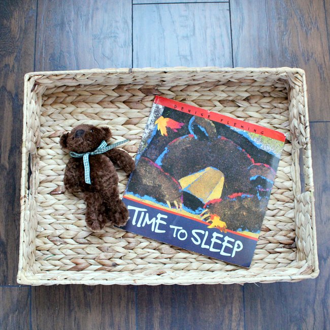 Time to Sleep Bear Themed Activity for Kids