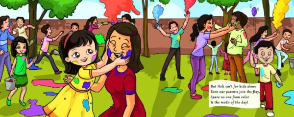 composition on holi in english