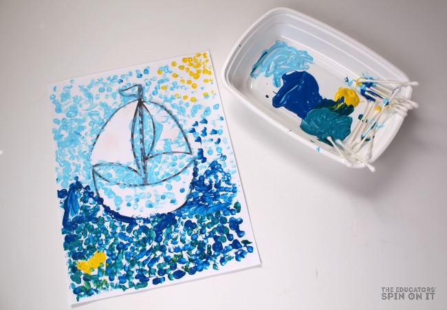 Toy Boat Art Project for Kids