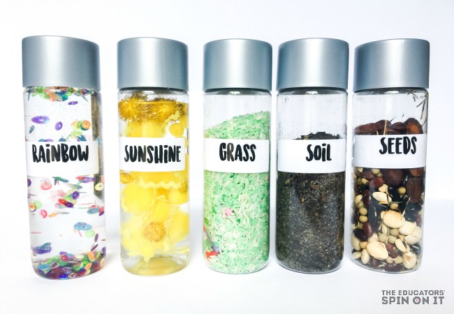 Summer Sensory Bottles for Kids