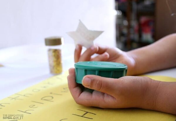 Create Your Own Star Stamps for Kids Art - The Educators' Spin On It