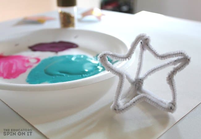 Star Shaped Stamp for Painting with Kids