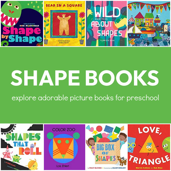 30+ Shape Books for Preschool