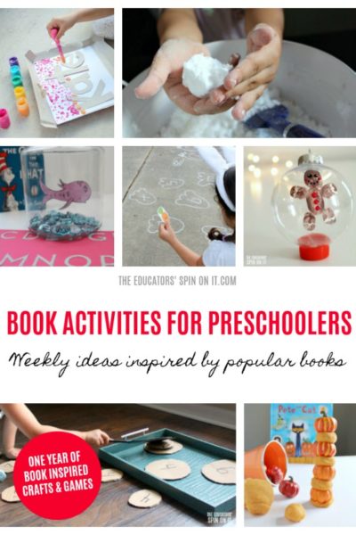 BOOK ACTIVITIES FOR PRESCHOOLERS