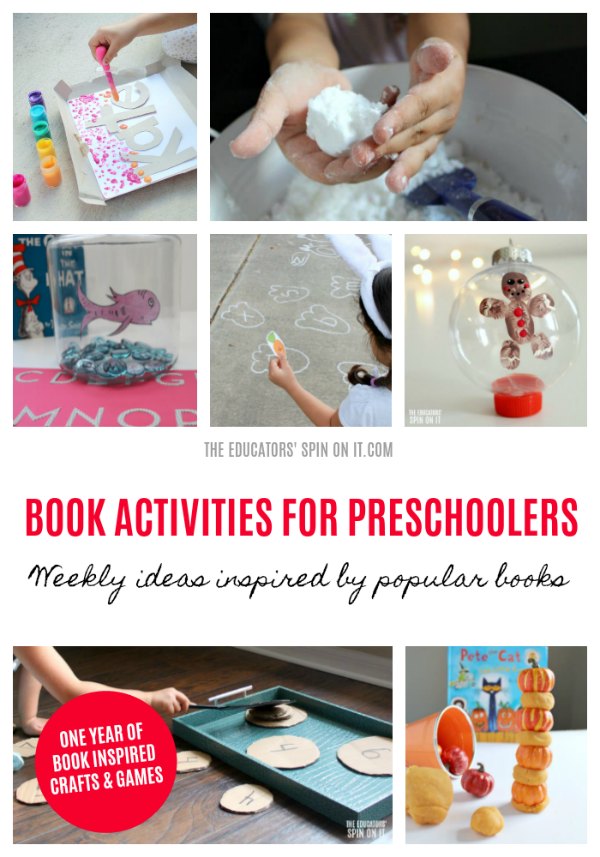 BOOK ACTIVITIES FOR PRESCHOOLERS