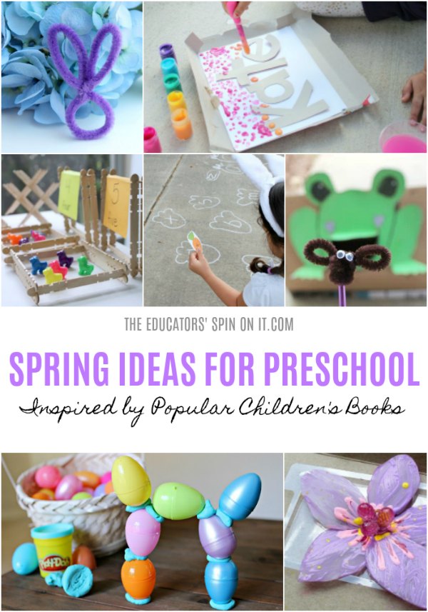 Spring Ideas for Preschool Inspired by Popular Children's Books