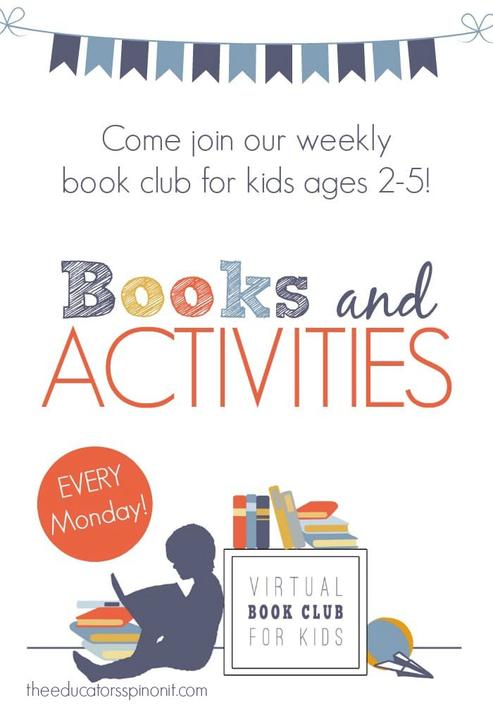 Weekly Preschool Books and Activity Ideas on Mondays 