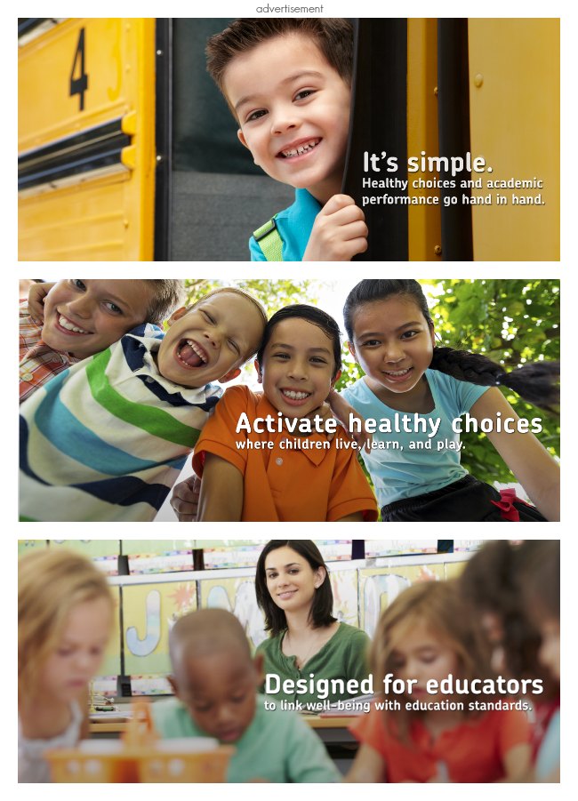It's simple, healthy choices and academic performance go hand in hand. Activate healthy choices where children can live, learn, and play. fit4Schools is designed for educators to linke well-being with education standards. Sponsored