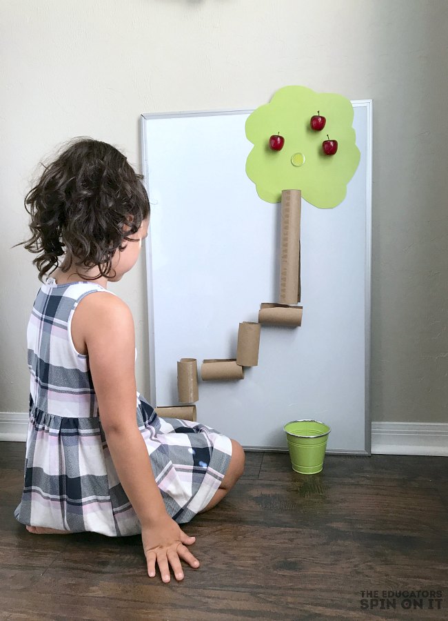 Apple STEM Activity for Preschoolers