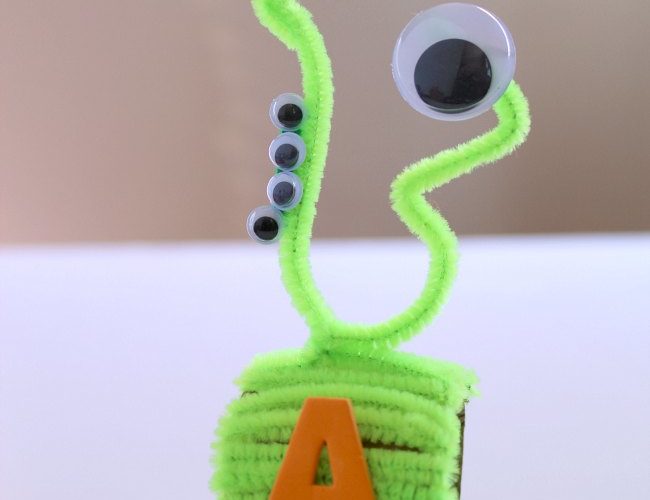 Monster Alphabet Activity for Preschoolers