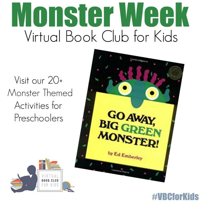 Monster Week for VBC Activities for Preschoolers