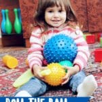 Play and learn with ball games for kids. Learning game variations for roll the ball.