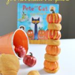 STEM Activity for Five Little Pumpkins with pumpkin playdough