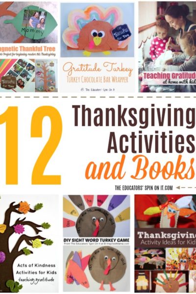 12 Thanksgiving Activities and Books for Kids