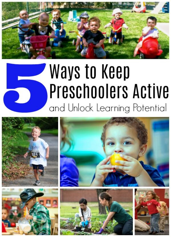 Five Ways to Keep Preschoolers Active and Unlock Learning Potential