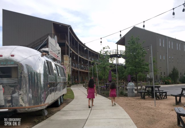 Food Trucks at Lone Star Court Hotel in Austin, Texas