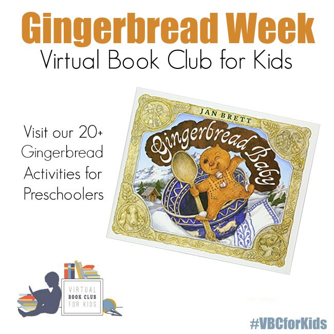 Gingerbread Man Week for Virtual Book club for Kids