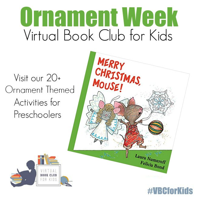 Ornament Week for Virtual Book Club for kids