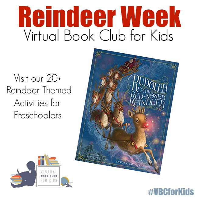 Reindeer Week for Virtual Book Club for Kids