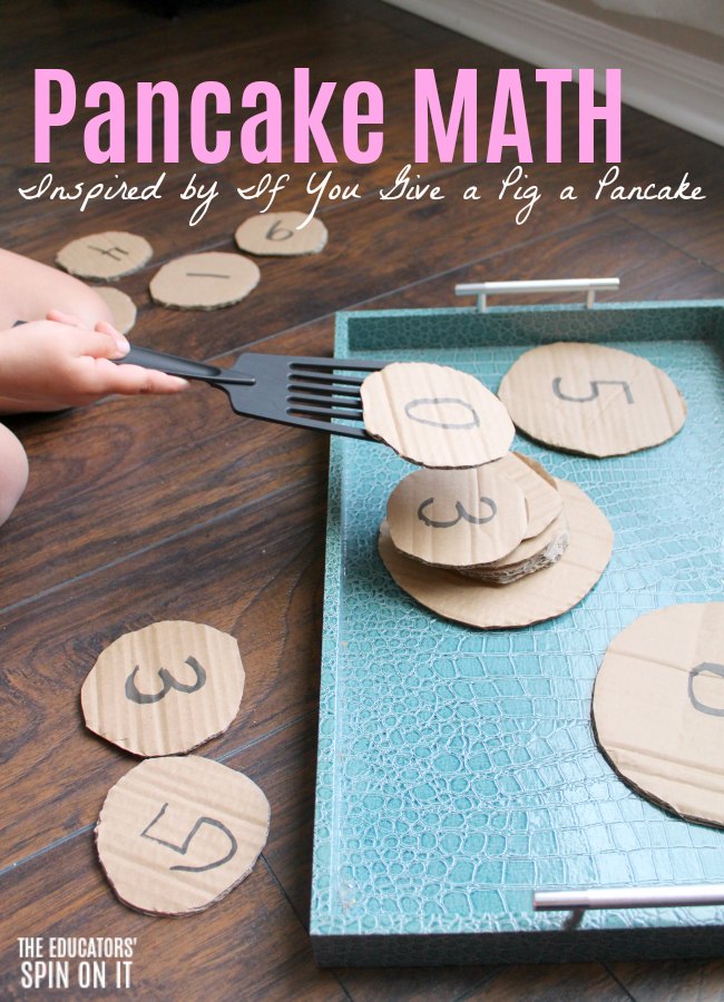 Hands on Pancake Math Activity for your Preschooler