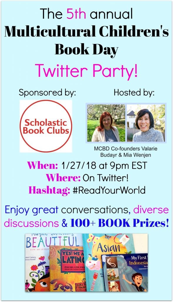 Multicultural Children's Book Day Twitter Party Jan 27 