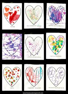 Heart Art For Preschool And Toddlers - The Educators' Spin On It