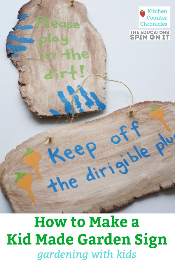 How To Make Kid Made Garden Signs