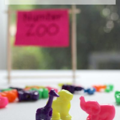 Zoo Animal Counting Activity for Preschoolers