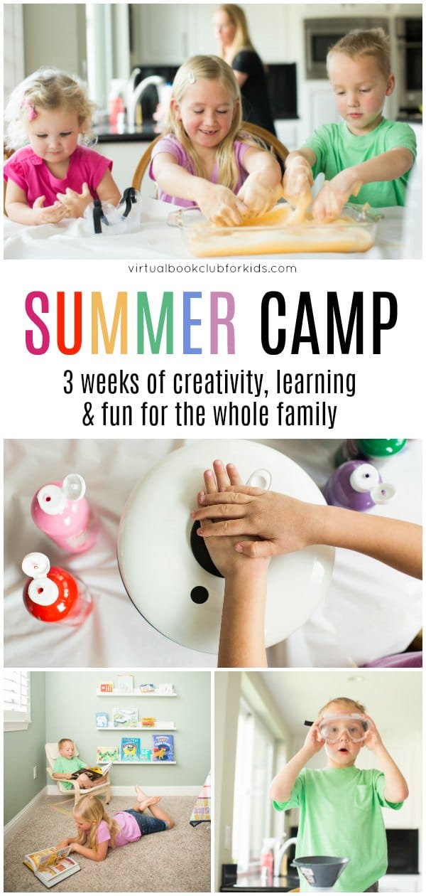 Book Inspired Online Summer Camp for Kids