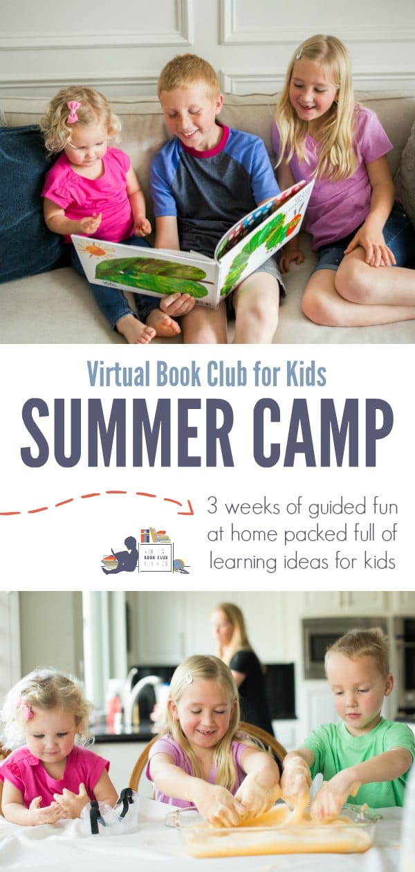 Book Inspired Online Summer Camp For Kids