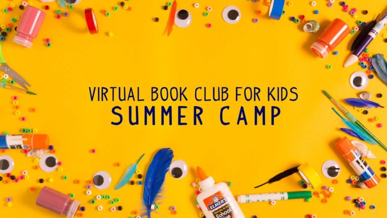 Book Inspired Online Summer Camp for Kids