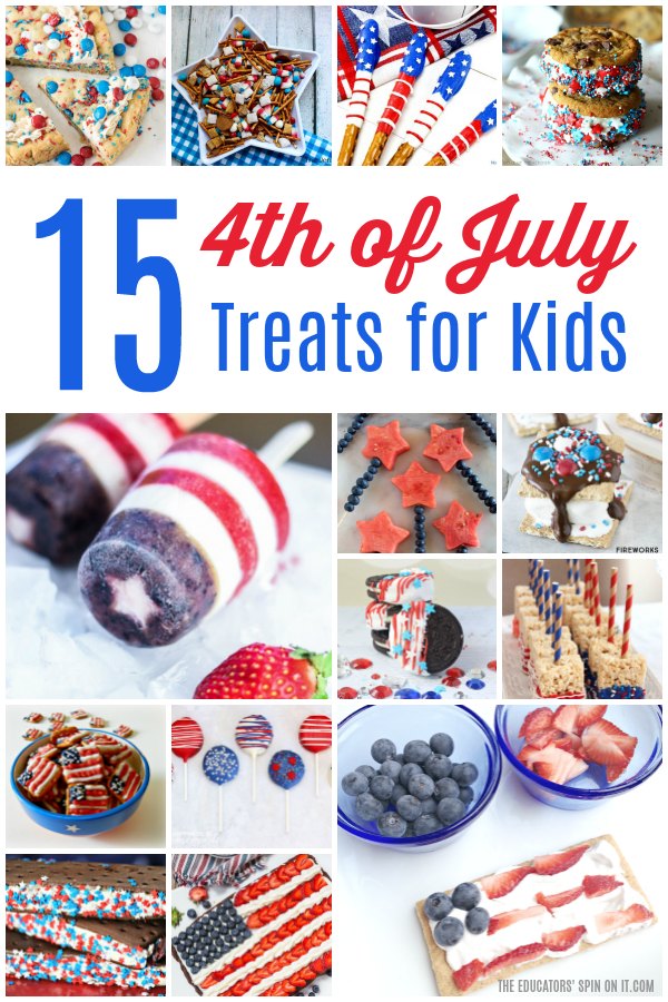 15 4th of July Treats for Kids