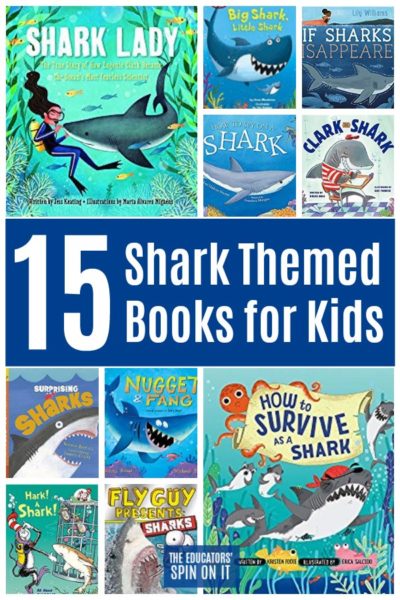 Sharks Themed Activities for Shark Week with Kids
