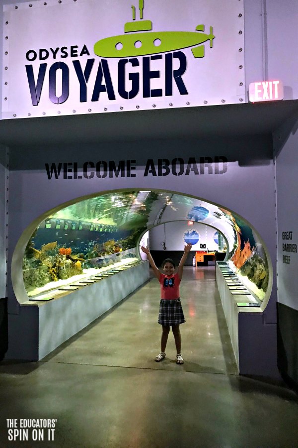 Visiting the OdySea Voyager at the OdySea Aquarium