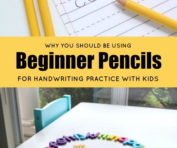 Why You Should be Using Beginner Pencils from Ticonderoga Pencils for Handwriting Practice with Kids