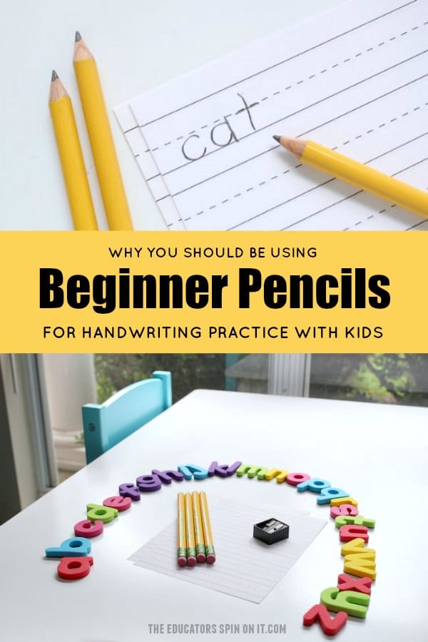Why You Should be Using Beginner Pencils from Ticonderoga Pencils for Handwriting Practice with Kids