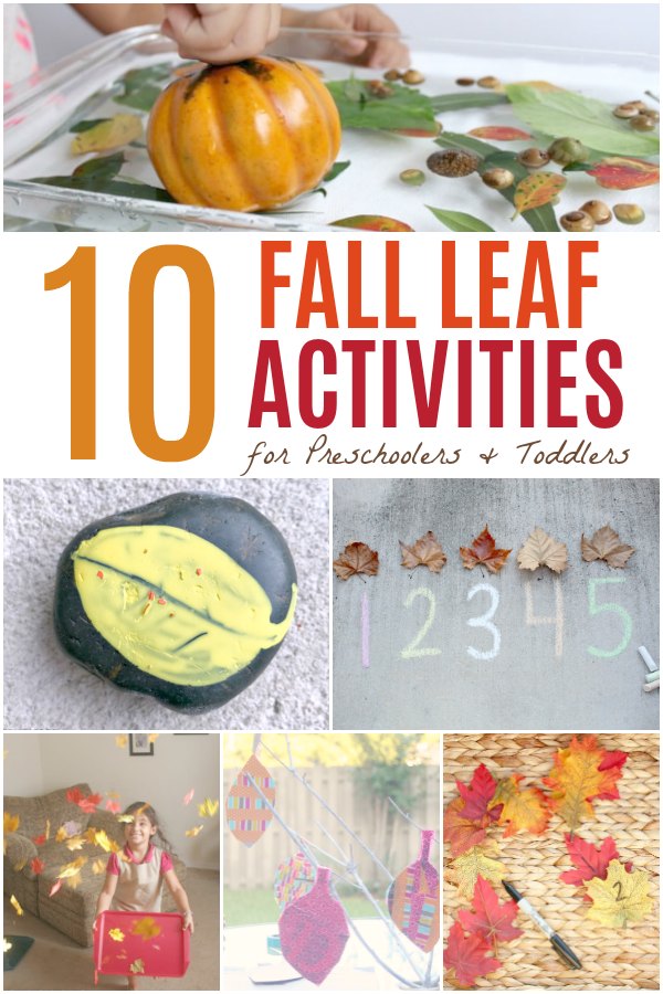 10 Fall Leaf Activities for Preschoolers and Toddlers